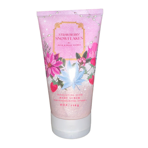 Bath & Body Works Strawberry Snowflakes Scrub