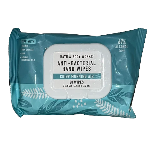 Bath & Body Works Crisp Morning Air Sanitizing Wipe