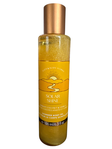 Bath & Body Works Solar Shine Shimmer Body Oils