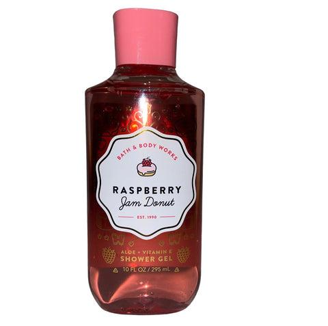 Bath & Body Works Raspberry Jam Donut Shower Gel