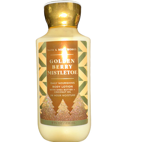 Bath & Body Works Golden Berry Mistletoe Lotion