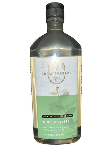 Bath & Body Works Aromatherapy Stress Relief Eucalyptus Mint  Body Wash