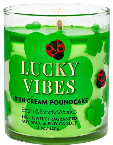 Bath & Body Works Irish Cream Poundcake Single Wick Candles