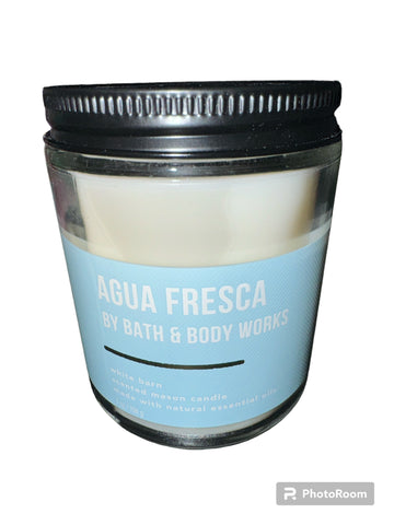Bath & Body Works Aqua Fresca Single Wick Candle