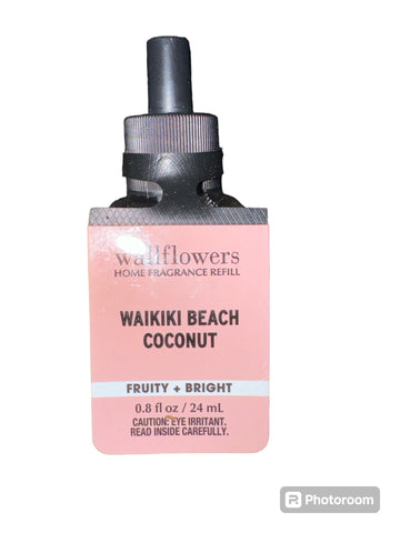 Bath & Body Works Waikiki Beach Coconut Wallflower Refill