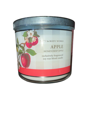 Bath & Body Works Honeycrisp Apple 3 Wick Candle