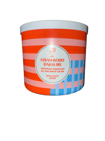 Bath & Body Works Strawberry Daiquri 3 Wick Candle