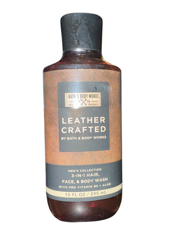 Bath & Body Works Men Leather Crafted Shower Gel