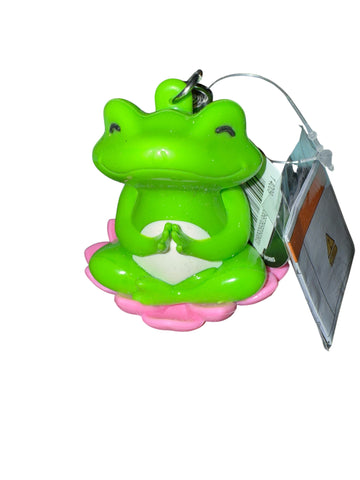 Bath & Body Works Light Up Yoga Frog Pocketbac Holder