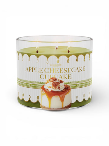 Goose Creek Apple Cheesecake Cupcake 3 Wick
