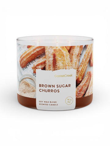 Goose Creek Brown Sugar Churro 3 Wick