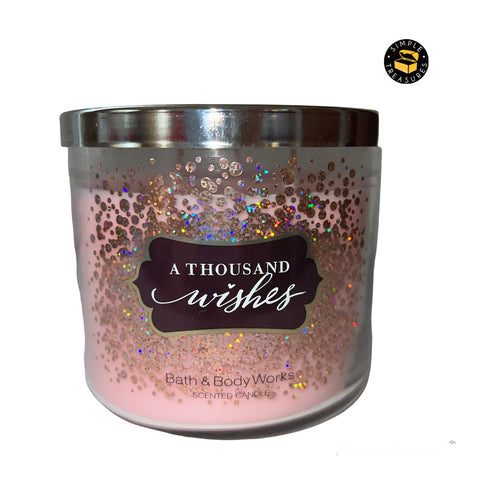 Bath & Body Works A Thousand Wishes 3 Wick Candle